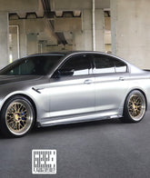BMW M5C M5 F90 2018 2019 2020 2021 2022 2023 2024 & 5 Series M550 540 G30 2017 2018 2019 2020 2021 2022 2023 (Fits both Pre-LCI & LCI) with Aftermarket Parts - Side Skirts Carbon Fiber from Geex Village